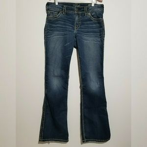 Silver Suki Surplus Boot Cut Jeans Size 31 x 32L